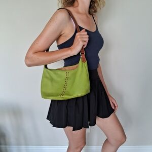 Fossil Lime Green Purse/Shoulder Bag